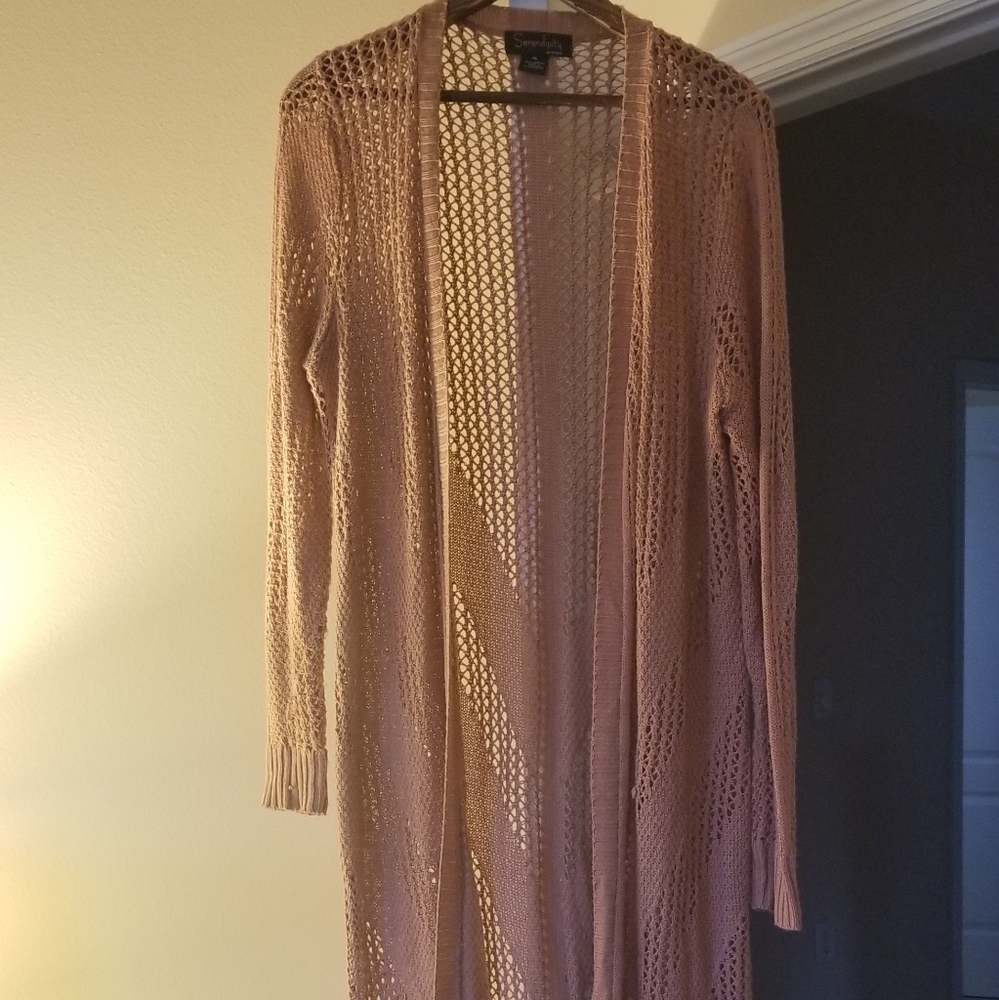 Boho Style Long Knitted Sweater